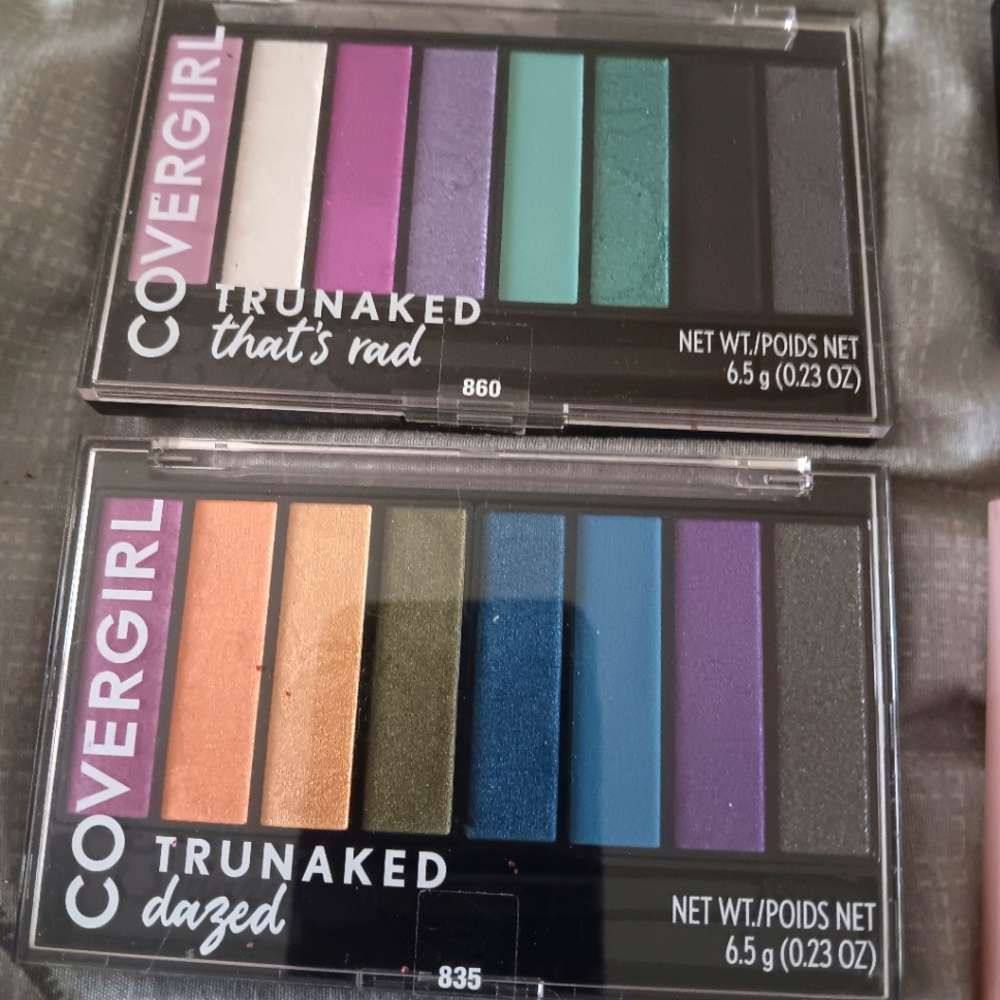Various Brands of eye shadow pallettes brand new